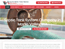 Tablet Screenshot of lillyseptic.com